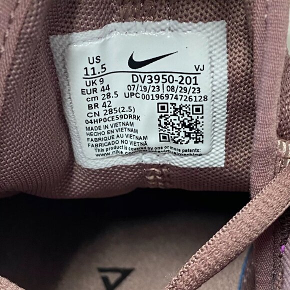 Nike Free Metcon 5 Low Womens Training Shoes Purple DV3950-201 VNDS Size 11.5 - Picture 7 of 7